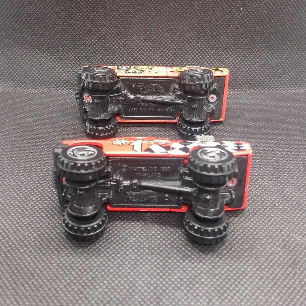 Lot of 2 Vintage 1987 Hot Wheels 3" Big Wheel Pickup Truck - Picture 6 of 6